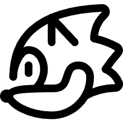 Video Game Sonic Icon from Ultimate Regular Set