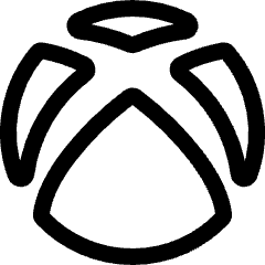 Video Game Logo Xbox 1 Icon from Ultimate Regular Set