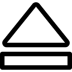 Controls Eject Icon from Ultimate Regular Set