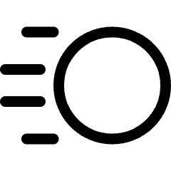 Video Edit Brightness 1 Icon from Ultimate Regular Set