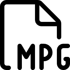 Video File Mpg Icon from Ultimate Regular Set