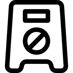 Cleaning Sign Icon from Ultimate Regular Set