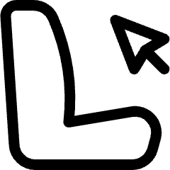 Seat Settings Icon from Ultimate Regular Set