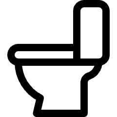 Toilet Seat Icon from Ultimate Regular Set