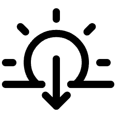 Day Sunset 1 Icon from Ultimate Regular Set