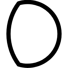 Night Moon Gibbous 1 Icon from Ultimate Regular Set