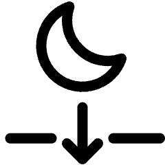 Night Pass Icon from Ultimate Regular Set