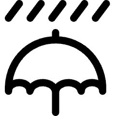 Rain Umbrella 1 Icon from Ultimate Regular Set