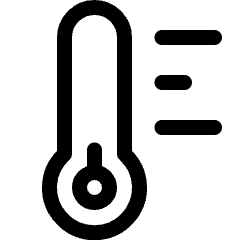 Temperature Thermometer Low Icon from Ultimate Regular Set