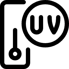 Uv Medium Icon from Ultimate Regular Set