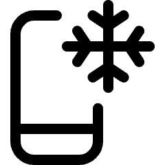 Weather App Snow Icon from Ultimate Regular Set