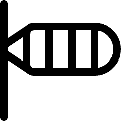 Wind Velocity Measure Icon from Ultimate Regular Set