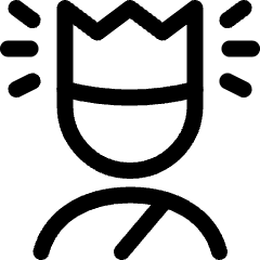 Human Resources Employee Stress Icon from Ultimate Regular Set