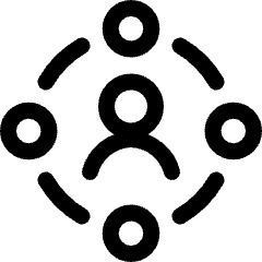 Human Resources Workflow Icon from Ultimate Regular Set