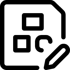 Office File Module Edit Alternate Icon from Ultimate Regular Set