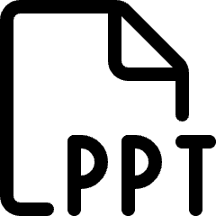 Office File Ppt 1 Icon from Ultimate Regular Set