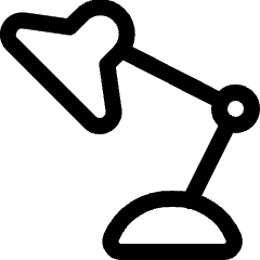 Office Lamp Icon from Ultimate Regular Set