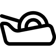 Office Tape 1 Icon from Ultimate Regular Set