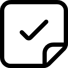 Task List Check 2 Icon from Ultimate Regular Set