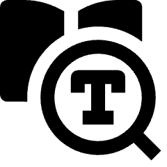 School Dictionary Translate Language Icon from Nova Solid Set