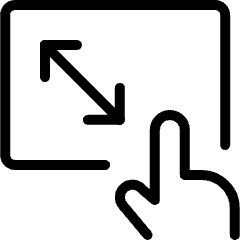 School Interactive Whiteboard 2 Icon from Ultimate Light Set