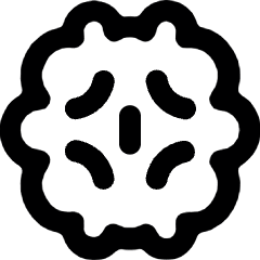 Study Brain Icon from Ultimate Bold Set