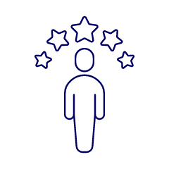 Avatar Neutral Star Illustration from UX Line Set