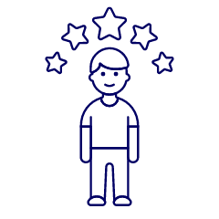 Avatar Star 1 Illustration from UX Line Set