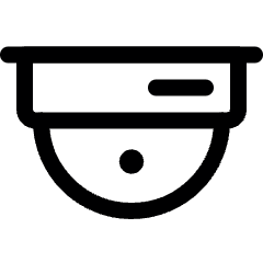 Surveillance Camera 1 Icon from Ultimate Regular Set