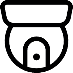 Surveillance Camera Icon from Ultimate Regular Set