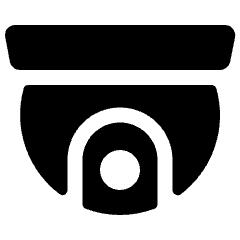 Surveillance Camera Icon from Ultimate Bold Set