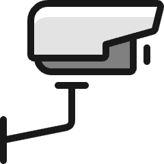 Surveillance Cctv 1 Icon from Ultimate Colors Set