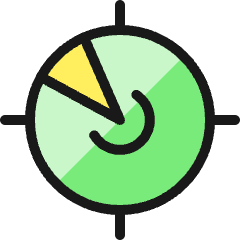Surveillance Location Icon from Ultimate Colors Set