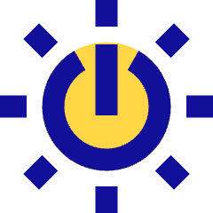 Affordable And Clean Energy Icon from Sharp Pop Set