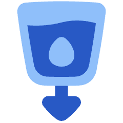 Clean Water And Sanitation Icon from Plump Flat Set