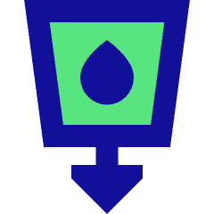 Clean Water And Sanitation Icon from Sharp Pop Set