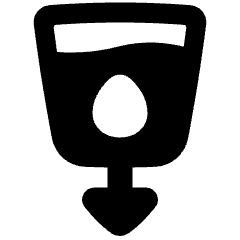 Clean Water And Sanitation Icon from Plump Solid Set