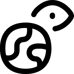 Climate Action Icon from Flex Line Set