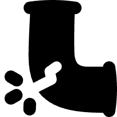 Cracked Pipe Icon from Flex Solid Set