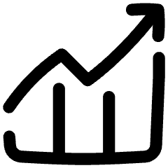 Decent Work And Economic Growth Icon from Flex Line Set
