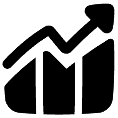 Decent Work And Economic Growth Icon from Plump Solid Set