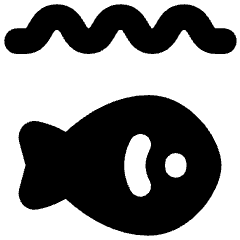 Life Below Water Icon from Flex Solid Set