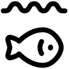 Life Below Water Icon from Flex Line Set