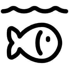 Life Below Water Icon from Plump Line Set