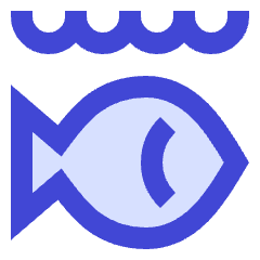 Life Below Water Icon from Sharp Duo Set