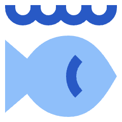 Life Below Water Icon from Sharp Flat Set