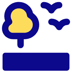Life On Land Icon from Core Pop Set