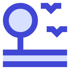 Life On Land Icon from Sharp Duo Set