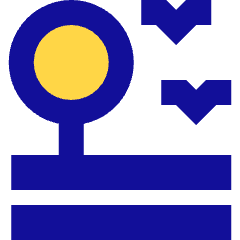 Life On Land Icon from Sharp Pop Set