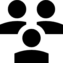 No Poverty Icon from Sharp Solid Set
